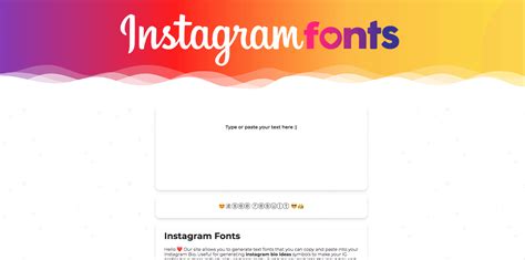 Copy And Paste Fonts For Instagram Bio ️😻 💯 Cool Instagram Bio Fonts