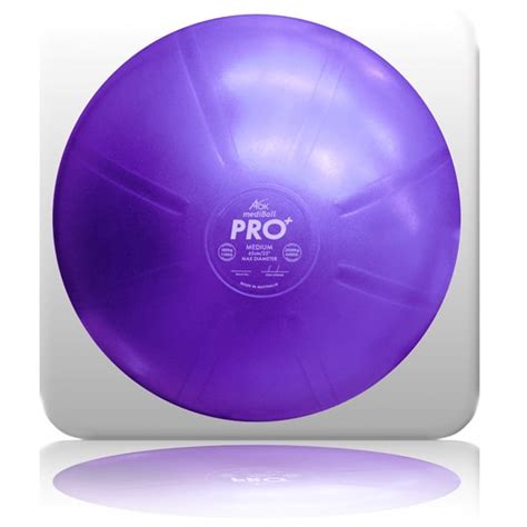 Mediball Pro Plus 55cm Purple Aks Fitness Equipmentfitballsyogabandsbosu Ball Low Prices