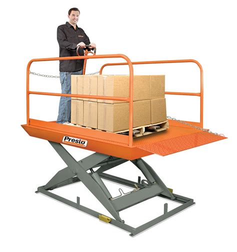 Scissor Dock Lifts Can Accommodate A Variety Of Truck Bed Heights
