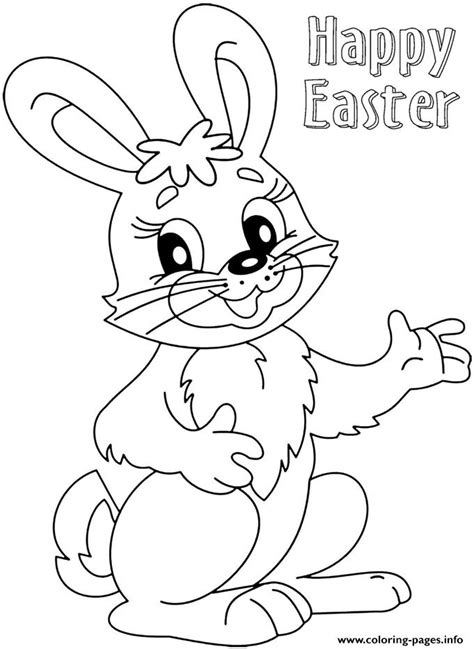 You can teach such facts about bunnies to your kid through these bunny coloring sheets. Cute Easter Bunny Colouring 2016 Coloring Pages Printable