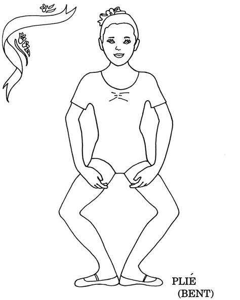 Express yourself and have fun with these girls coloring printables. how to do ballet moves releve' pictures for beginners as ...