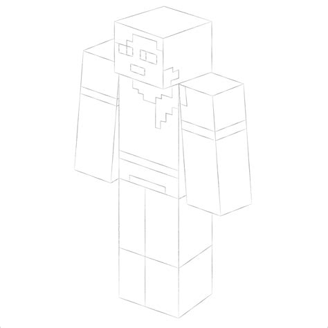 Minecraft Alex Step By Step Guide To Draw Your Favorite Character