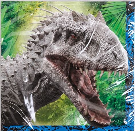Jurassic World Hybrid Dinosaur Revealed Indominus Rex The Movie Post