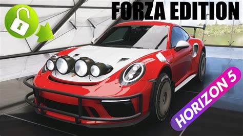 Debloquer Avoir Porsche 911 Gt3 Rs Forza Edition Forza Horizon 5 How To Get 911 Gt3 Rs Fe Fh5