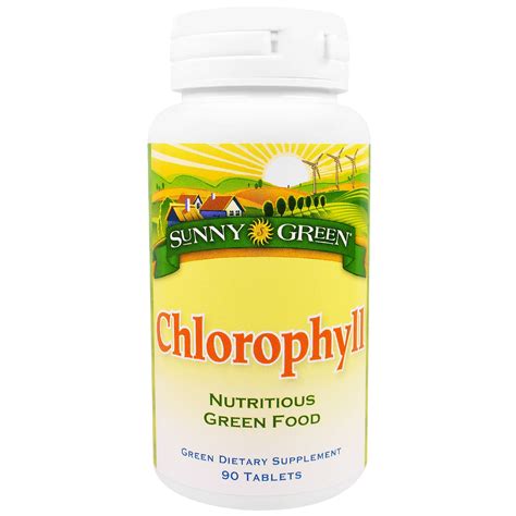 Sunny Green Chlorophyll 90 Tablets Iherb