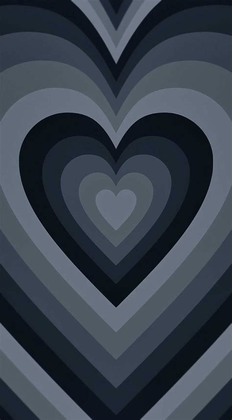 400 Black Wallpaper Aesthetic Heart Myweb