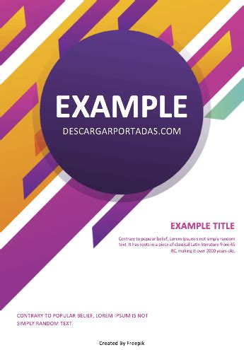 Original Archivos Portadas Para Word Cover Pages Brochure Graphic