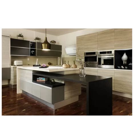 Cocina Integral En L Beige Incormaderas