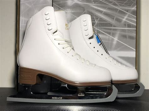 Jackson Ultima Classique Js1990 White Womens Ice Skates Width C Size