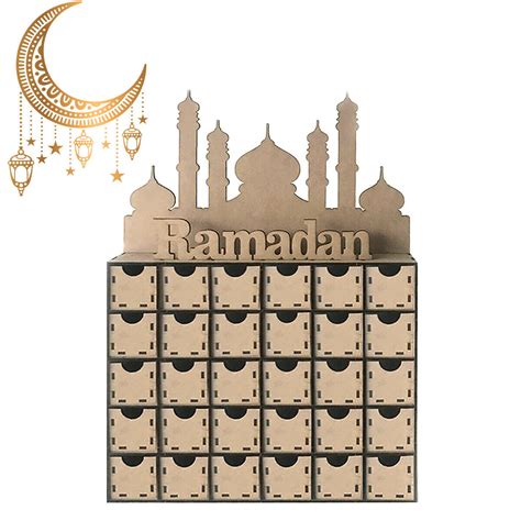 Ramadan Kalender Mdf Eid Mubarak 30 Tage Ramadan Muslim Islam