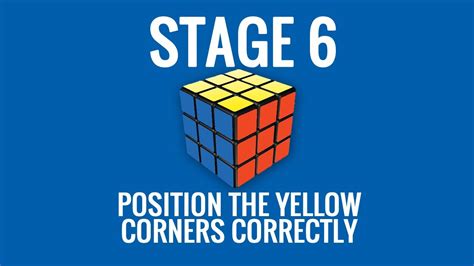 Jun 30, 2018 · after each sequence, orient the rubik's cube to rematch the top face to the appropriate state and repeat the sequence until all the corners are yellow. How to Solve a Rubik's Cube - Stage 6 (Final Stage) - YouTube