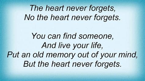 Leann Rimes The Heart Never Forgets Lyrics Youtube