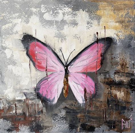 Butterfly Oil Painting Br