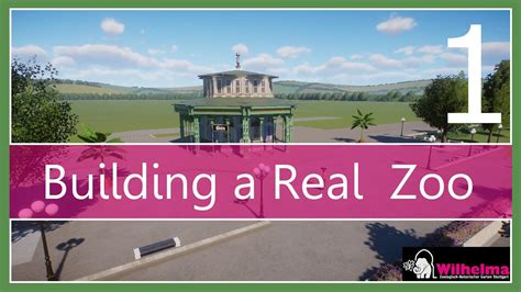 Planet Zoo Building A Real Zoo Part 1 Entrance Pavillion Youtube