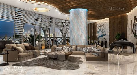 Luxury Penthouse Design In Dubai Algedra Interior Design