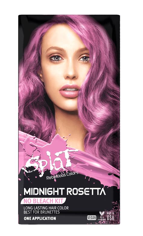 Splat Midnight Complete Kit Semi Permanent Hair Dye Without Bleach