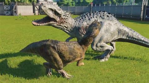 Jurassic World Evolution Indominus Rex Gameplay Because People Are