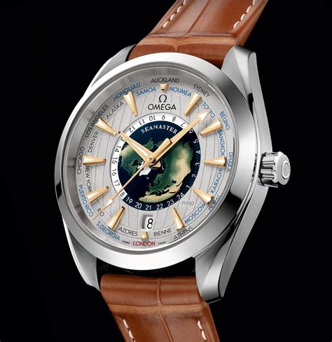 Introducing The Omega Seamaster Aqua Terra Worldtimer Limited Edition In Platinum Sjx Watches