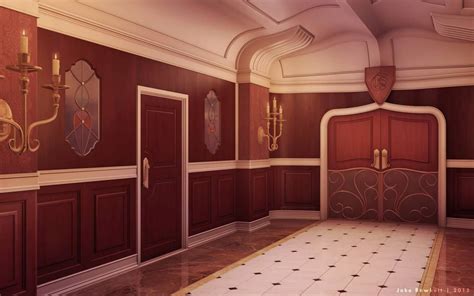 Palace Hallway By Jakebowkett On Deviantart Темные комнаты
