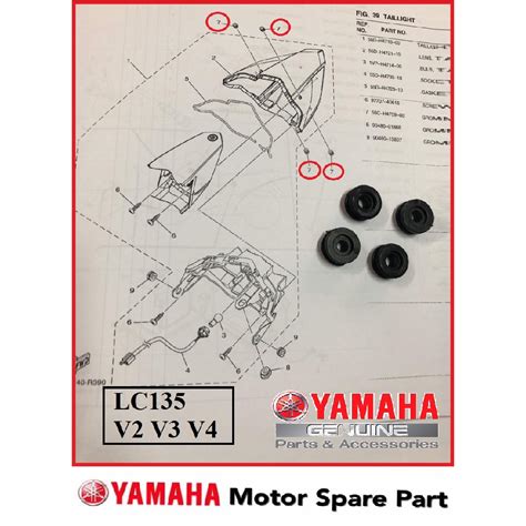 Alibaba.com offers 1,041 yamaha lc135 products. YAMAHA LC135 V2 V3 V4 V5 V6 TAIL LAMP RUBBER TAILLAMP ...