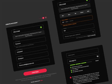 Sign Up Forms Ui Kit Uplabs