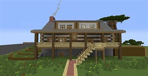 Let me know what you want to se. Rustic Log Cabin Minecraft Project | Minecraft houses ...