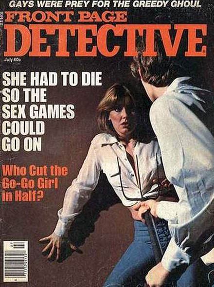 Front Page Detective July 1977 Gays Were Prey For The Greedy G