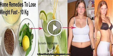 These remedies involve the usage of products and items, which are often found at home. Home Remedy to Lose Weight Fast - 10 Kg in 10 days | Life ...