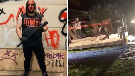 Wwe Wrestling News Wrestler Breaks Legs In Backyard Match Amputation