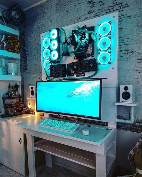 Pc Gaming And Setups On Instagram “would You Do A Wall Mounted Pc