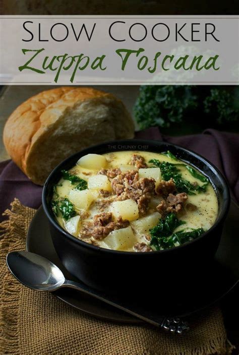 This keto zuppa toscana soup recipe is a copycat version of olive garden's. Slow Cooker Zuppa Toscana | The Chunky Chef | The classic ...