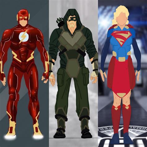Cw Trinity Redesign Superhero Marvel And Dc Characters Dc Comics