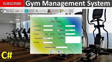 Gym Management System in Csharp (c#, Visual studio, MySql) .net - YouTube
