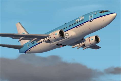 Fs2002 Boeing 737 300 Klm New Colours 3 Flight Simulator Addon Mod