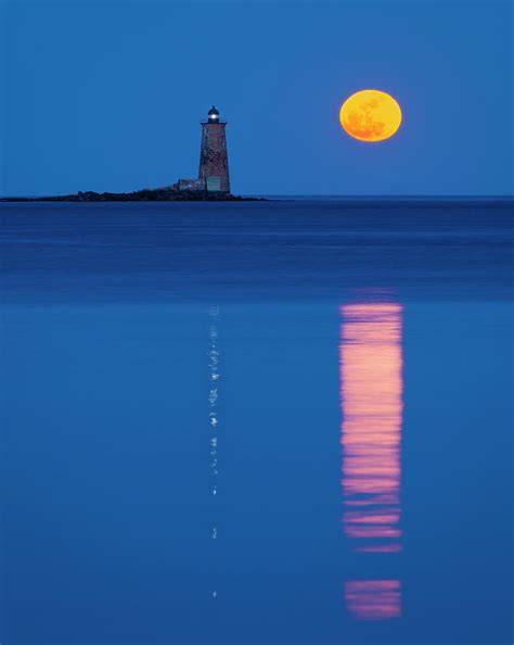 Moonrise Reflections Photograph By Michael Blanchette Photography