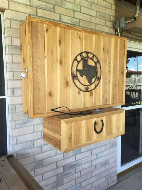 Diy Outdoor Tv Cabinet A Great Addition To Your Backyard Bestya