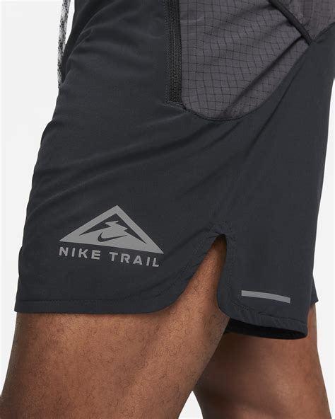 Nike Trail Second Sunrise Mens Dri Fit 18cm Approx Brief Lined
