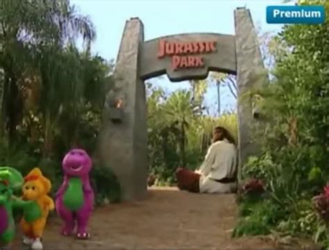 Barney Goes To Jurassic Park Jurassic Park Know Your Meme