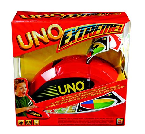It is now a mattel product. MATTEL UNO EXTREME FAST ACTION CARD GAME INCLUDES CARD DISPENCER FAMILY FUN NEW | eBay