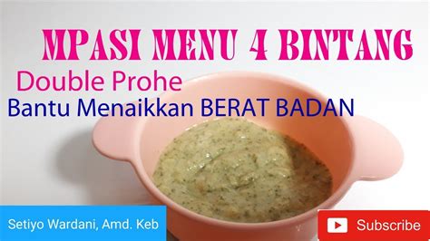 Pada bulan keenam, hampir semua bayi siap untuk mencoba makanan pendamping. Resep Menu Makanan Bayi 4 Bintang Untuk Usia 6 Sampai 8 Bulan (Nasi Tim Udang Telur Tempe ...