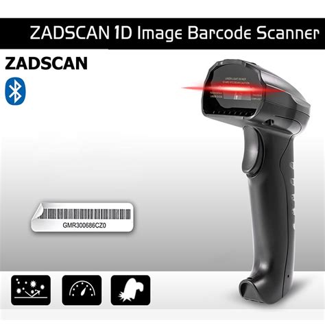 Zadscan Bp8150bl Barcode Scanner Inalámbrico Bluetooth 30 Edr