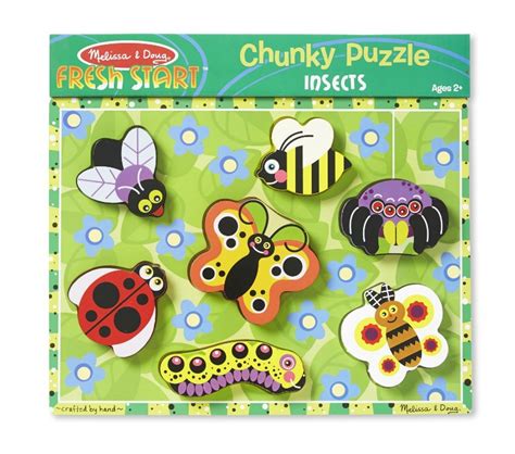 Melissa And Doug Insect Chunky Puzzle