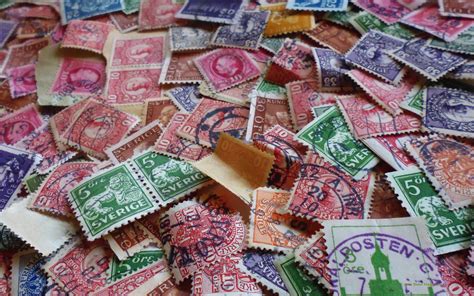Old Swedish Stamps Free Stock Photo Public Domain Pictures