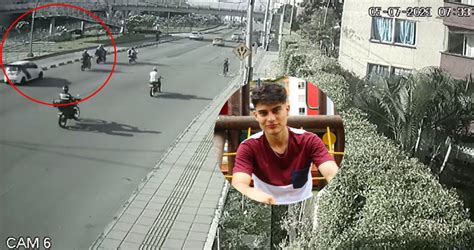 ¡atento Revelan El Video Del Accidente Que Le Costó La Vida A Daniel Ibáñez En Bucaramanga