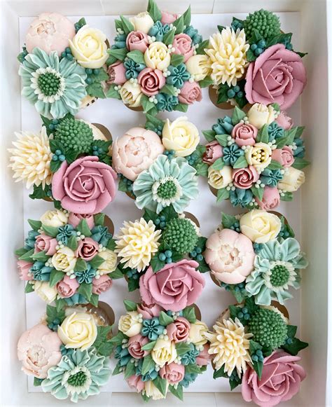 Kerrys Bouqcakes Gallery Premium Floral Cupcakes