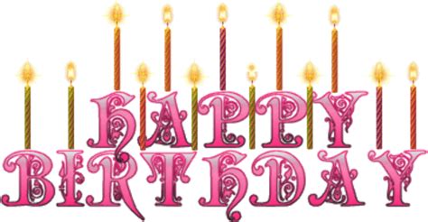 Download High Quality Happy Birthday Clipart Animated  Transparent