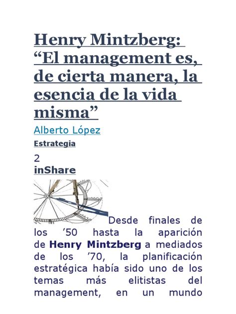 Proceso estrategico mintzberg pdf download. Henry Mintzberg