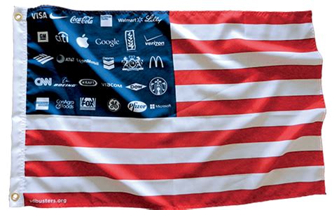 Corporate America Flag - Adbusters Media Foundation