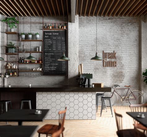 Scandinavian Theme For Cozy Coffee Shop Cafe Interior Design Coffee