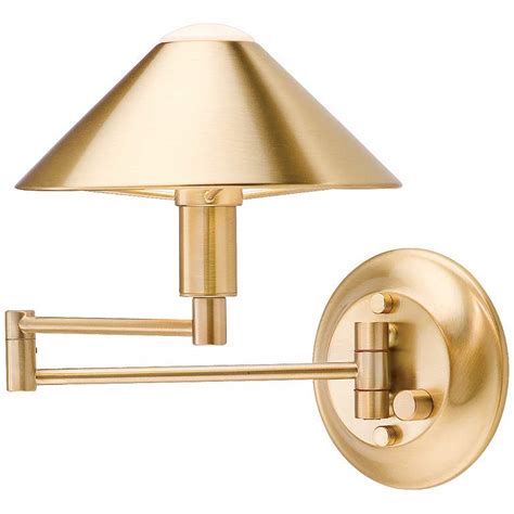 Attain now for the antipodal trend of swing arm lamp by holtkötter with shop nearby your home.you can pay for. Holtkoetter Brushed Brass Halogen Swing Arm Wall Lamp ...